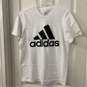 Adidas Amplifier Tee - White.  Mens:  Medium.